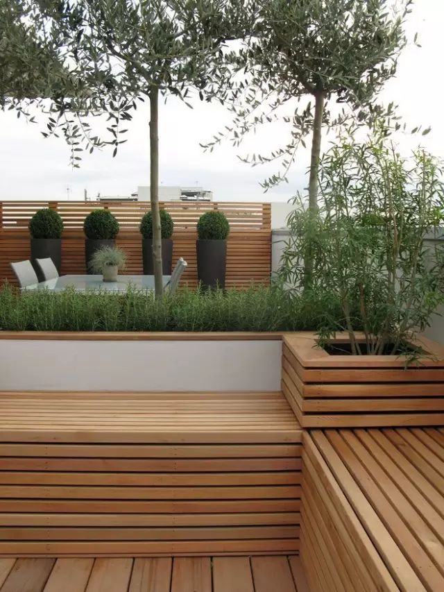 木板碰上花园，美的一塌糊涂！-34