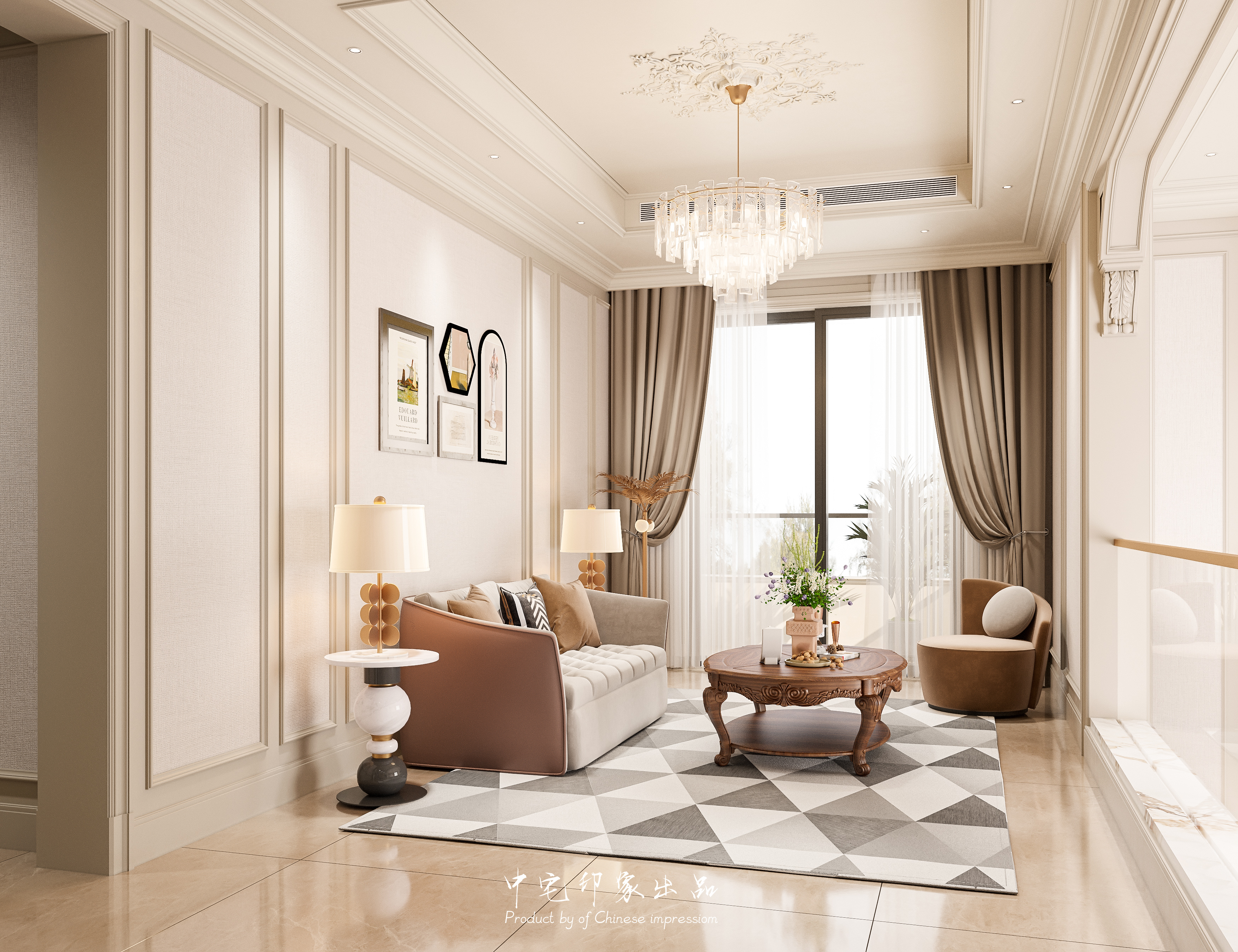 法式别墅效果图丨中国益阳-9