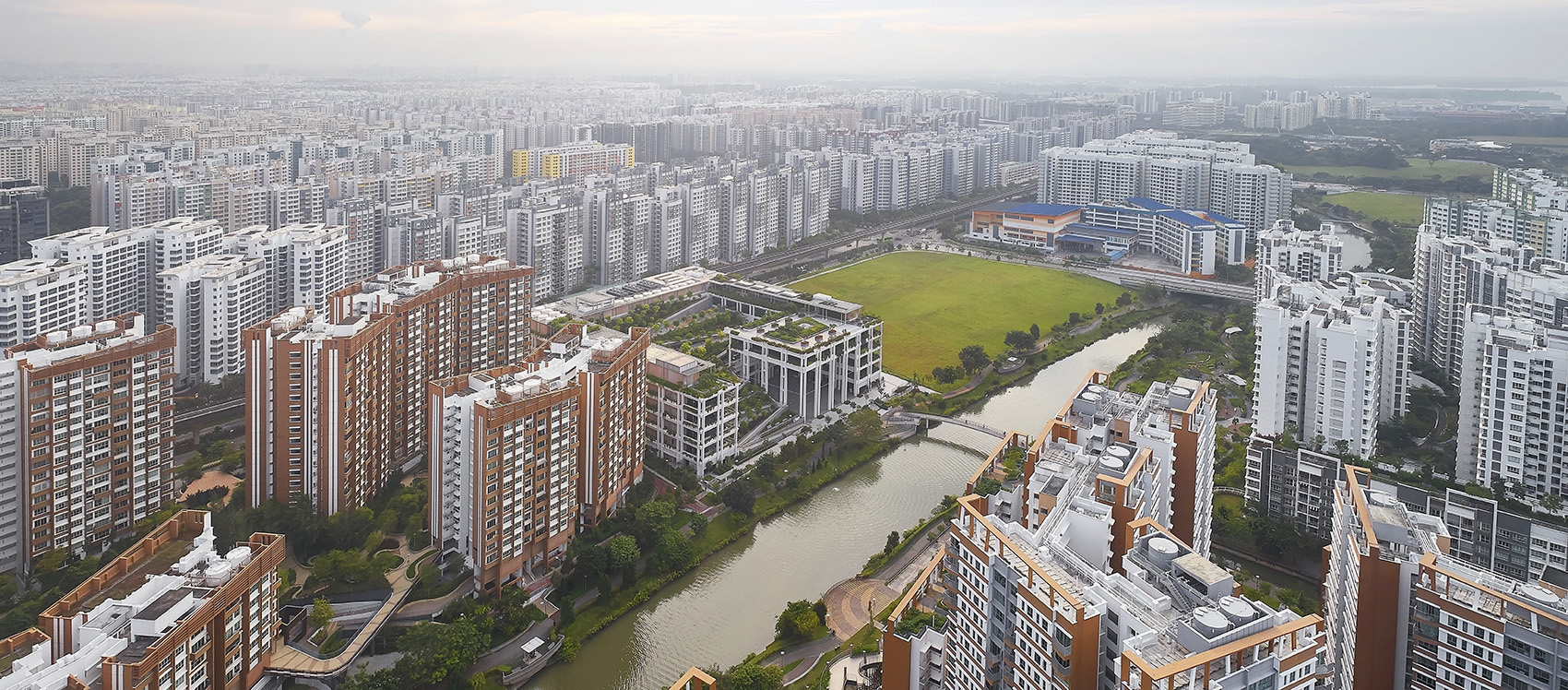 Oasis Terraces社区中心和医院，新加坡 / Serie Architects + Multiply Architects-3