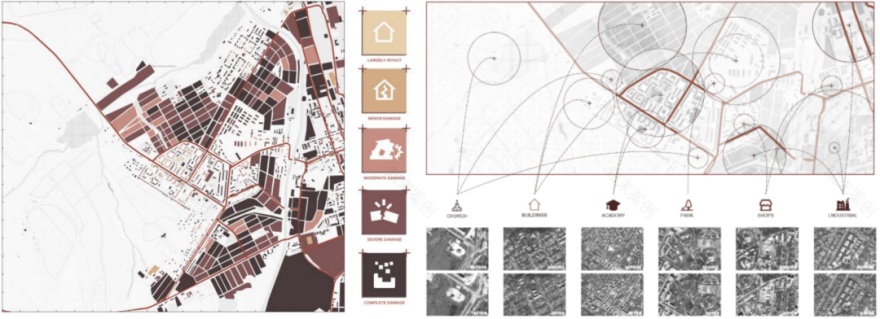大四毕设将“一次性”建筑转化为可持续绿色社区!三类标准模块+木结构材料见证废墟建筑的再生,重建“温暖的临时家园”!-39