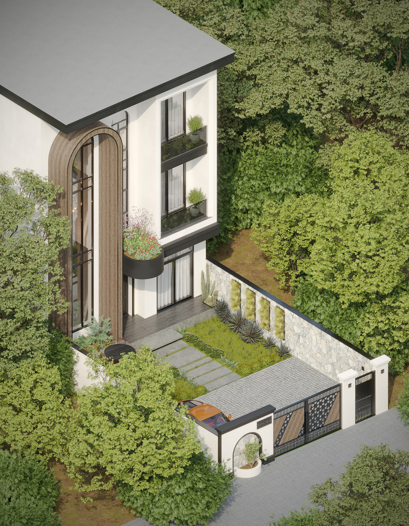 Song Villa别墅庭院-1