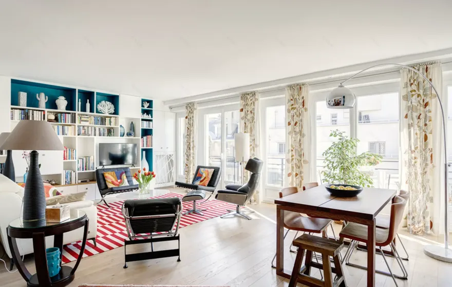巴黎复古公寓的精彩翻新设计-5