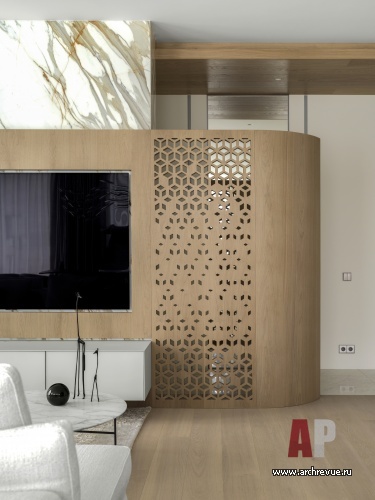 ЖК «Воробьев дом» 200平公寓室内设计-16