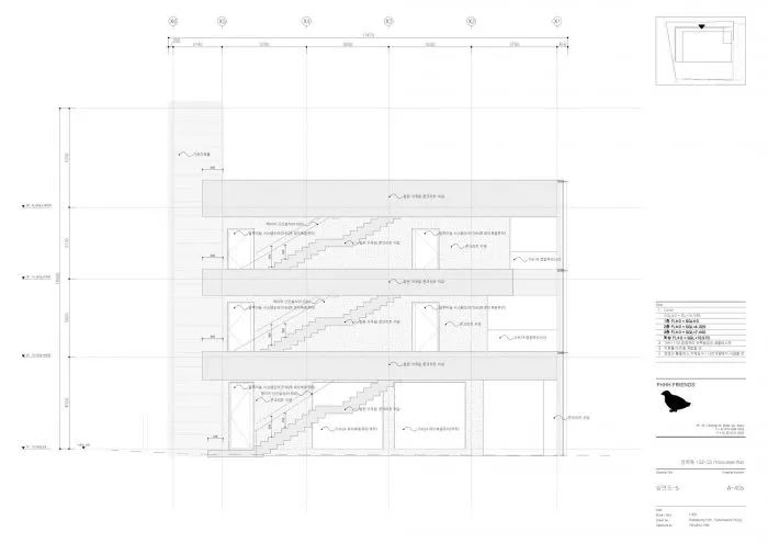 韩国时尚品牌办公大楼丨FHHH FRIENDS-64