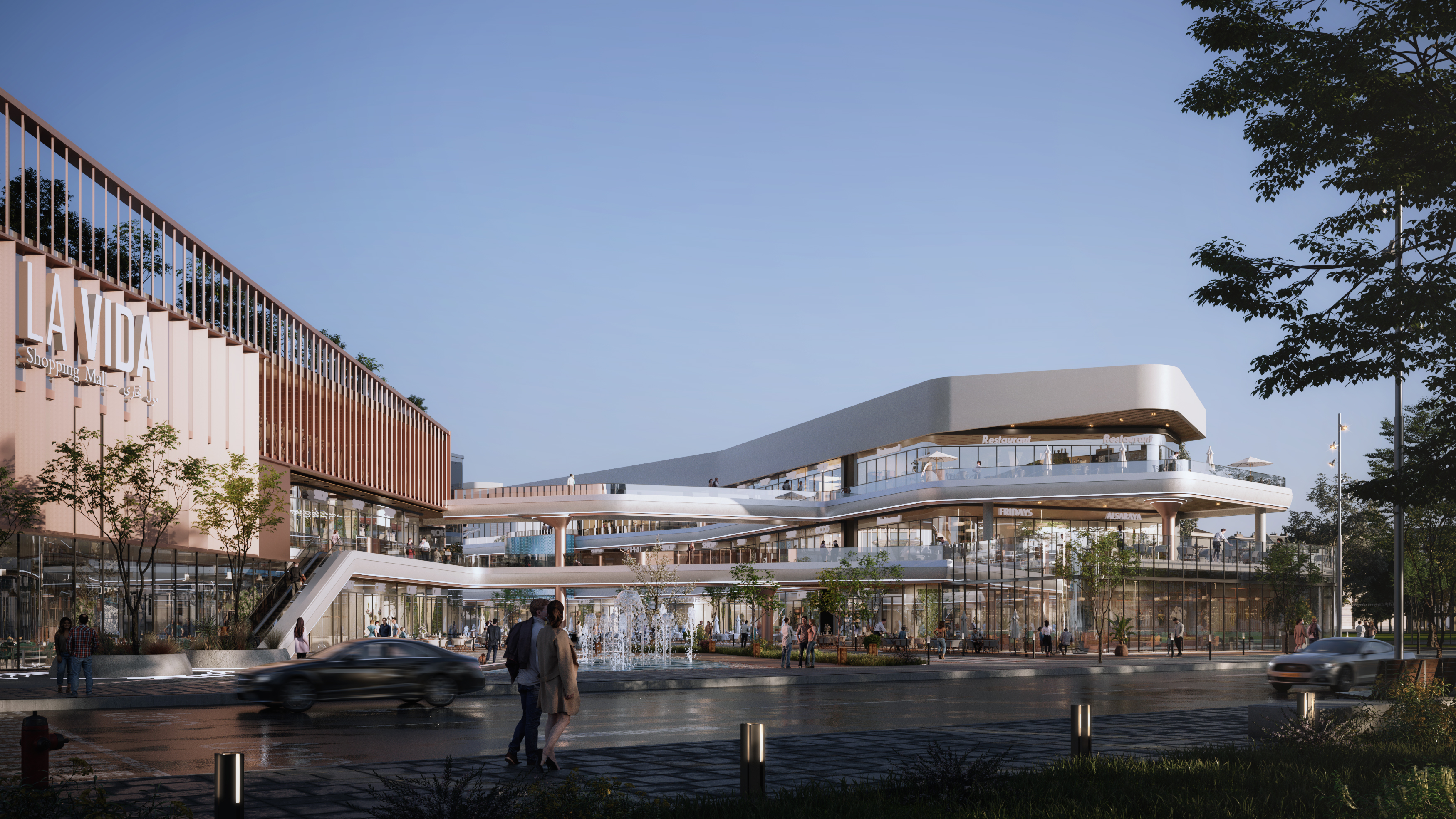 拉维达购物中心丨埃及丨MOD+Partners-10