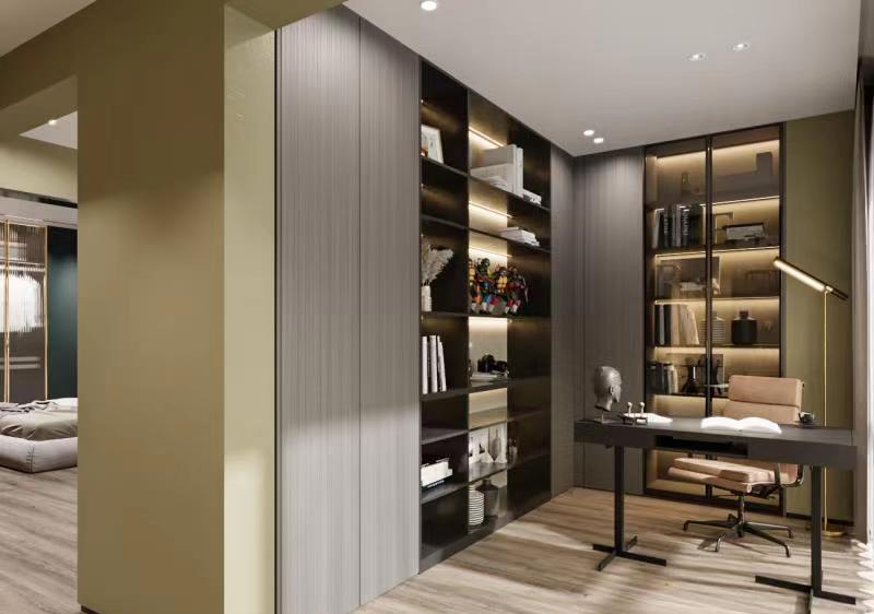 邯郸现代轻奢全屋定制家具展厅设计丨中国邯郸-10