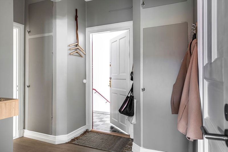 瑞典工业风公寓设计-23