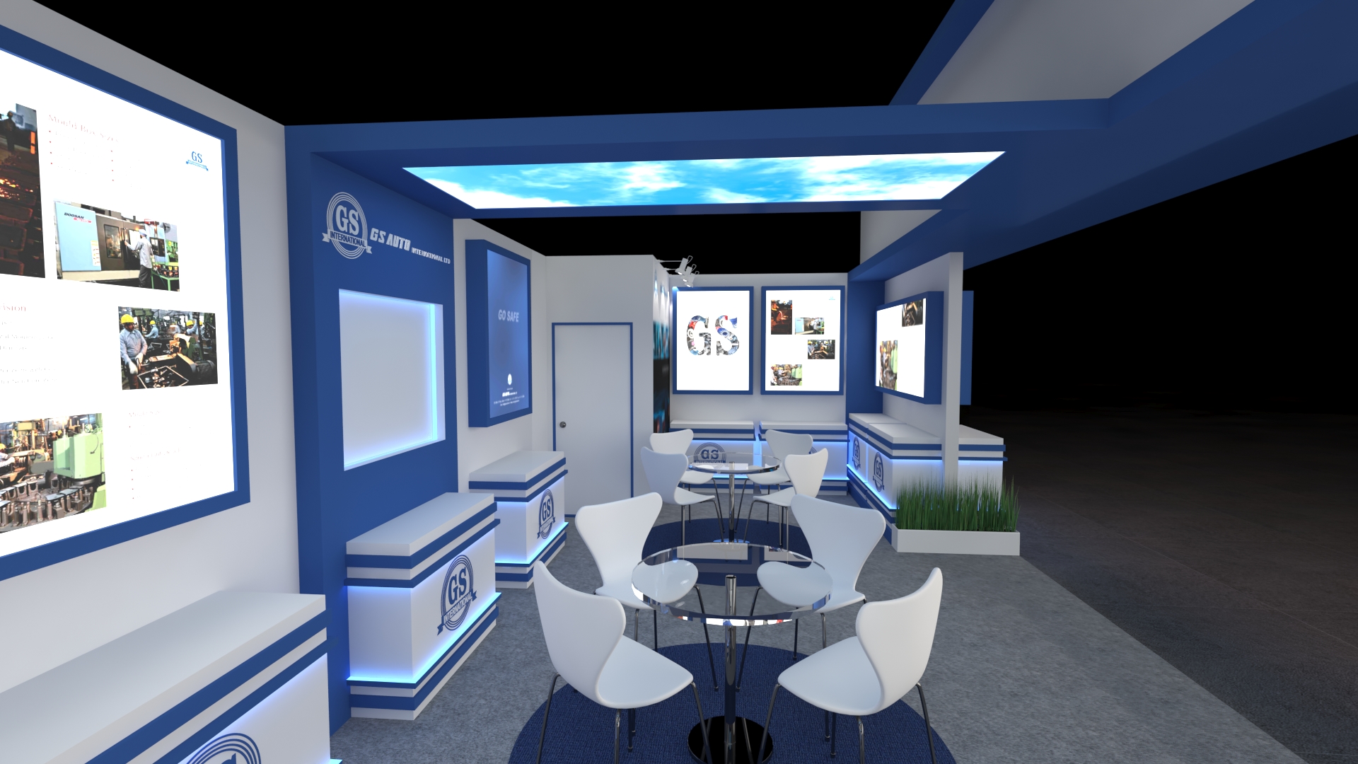G.S Auto International Exhibition Stall Concept-8