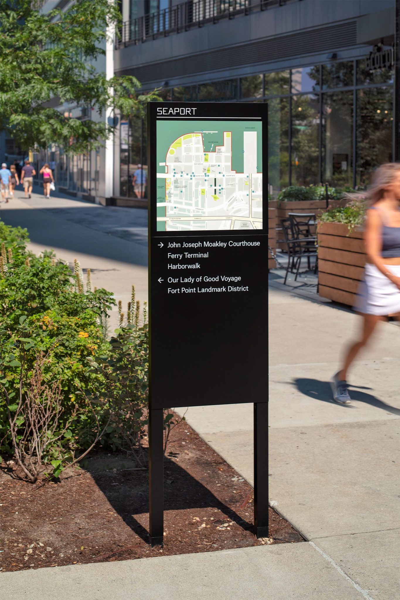 波士顿海港区公园标识和标牌设计丨美国波士顿丨Pentagram-13