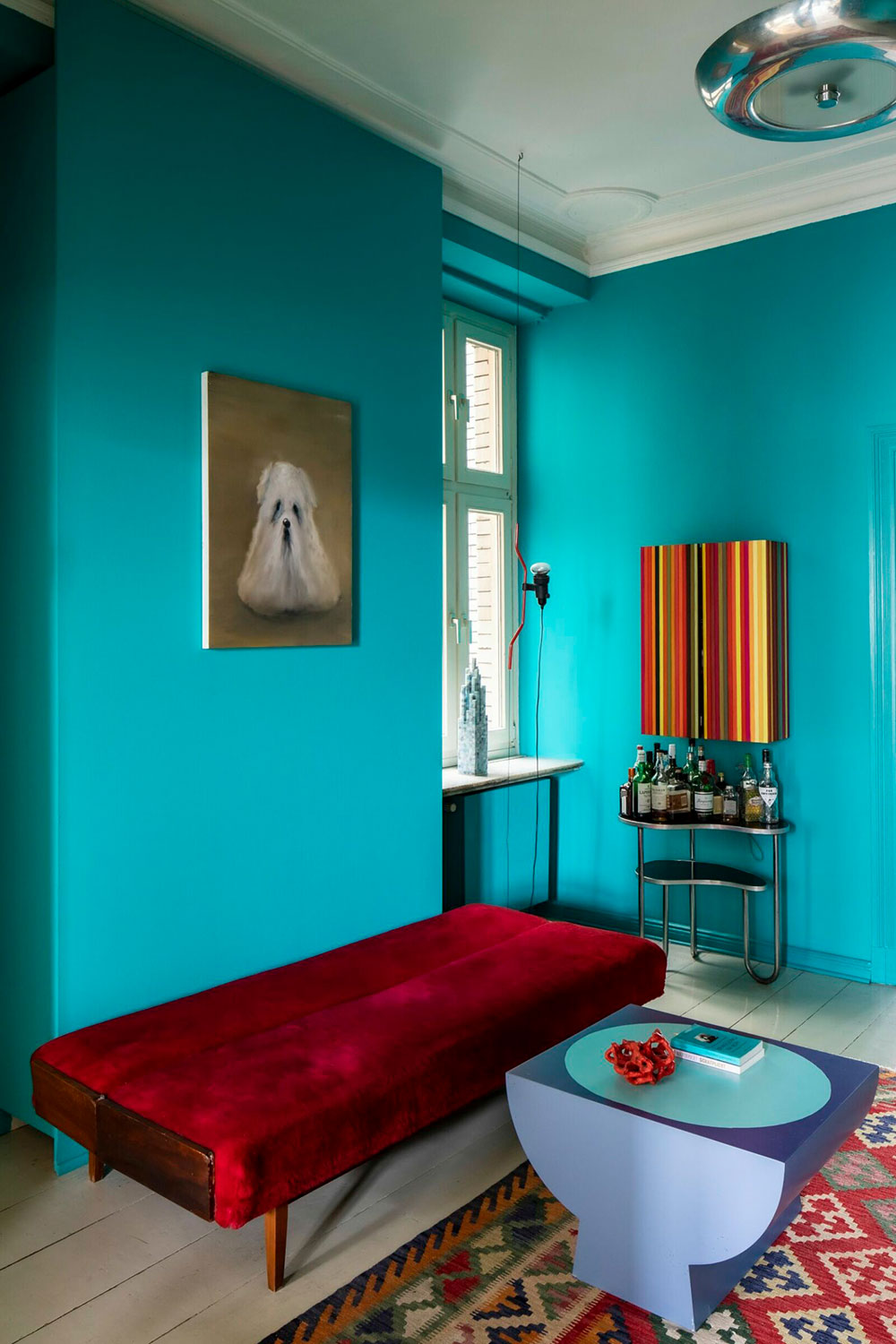 柏林家具设计师的炫彩之家-10