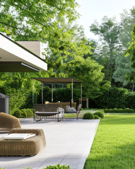 Project Title: Modern Backyard Garden