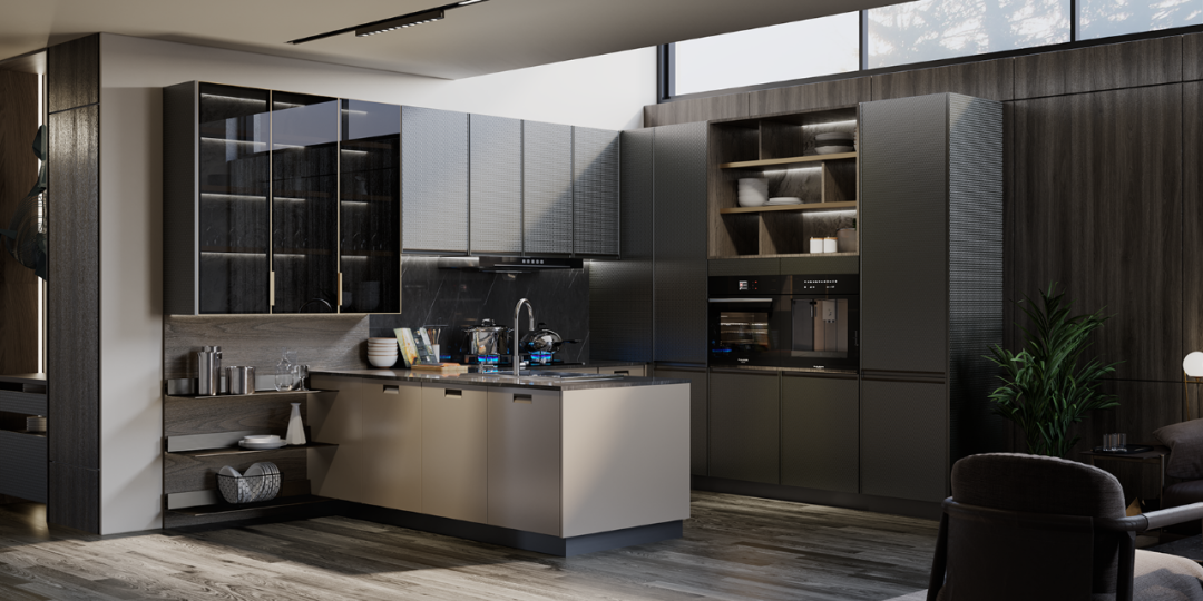 2022欧派新品 | 现代简约风的厨房怎么装？「塞尚」给你设计灵感-16