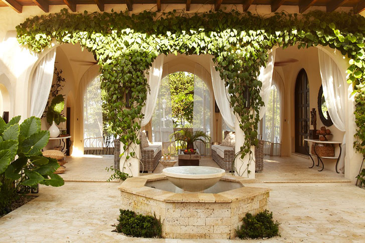 海景地中海风格别墅 | 融合东方元素的优雅之作-1