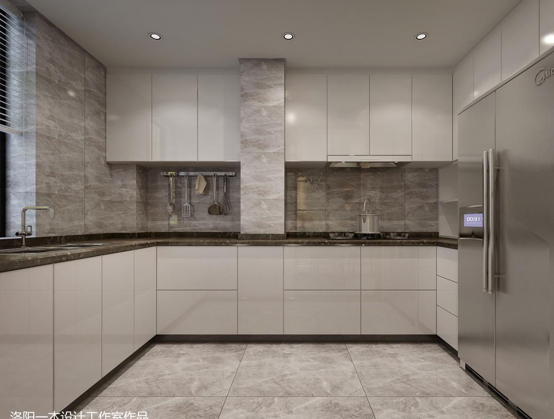 
简约原本之美《洛阳棕榈泉某住宅》 -9