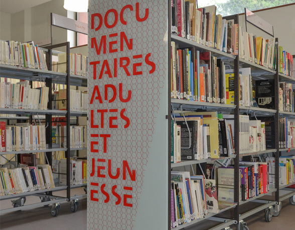 第戎方丹德乌什区新图书馆导视系统设计项目丨法国第戎丨A4 Designers-12