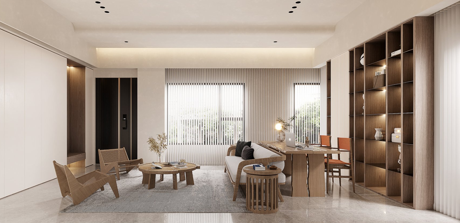 简约治愈系住宅设计-7