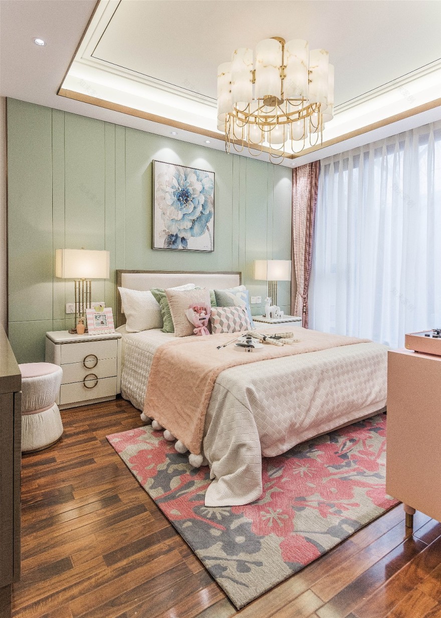 壁纸打造浪漫公主房-8