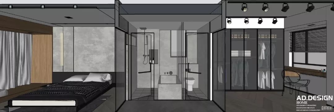 亚町设计 | 建发中央悦府系列 | 现代东方，五十度灰的私宅定制-32