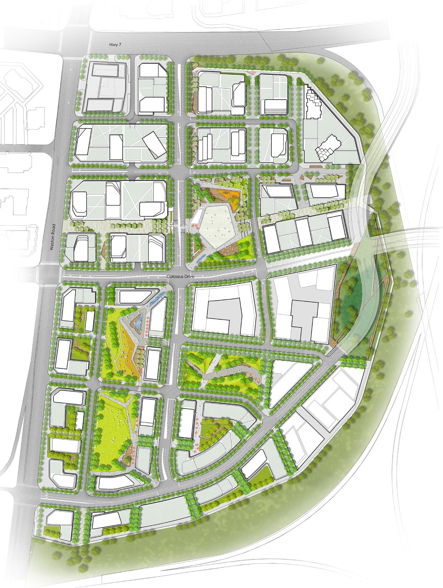 里约坎巨像购物中心（注：RioCan可音译为里约坎；Colossus有巨像巨大的事物之意，结合语境推测为一个购物中心名字，这里用宽泛的购物中心翻译Centre ，具体或许可根据实际情况修改） 丨加拿大丨Hariri Pontarini Architects-21