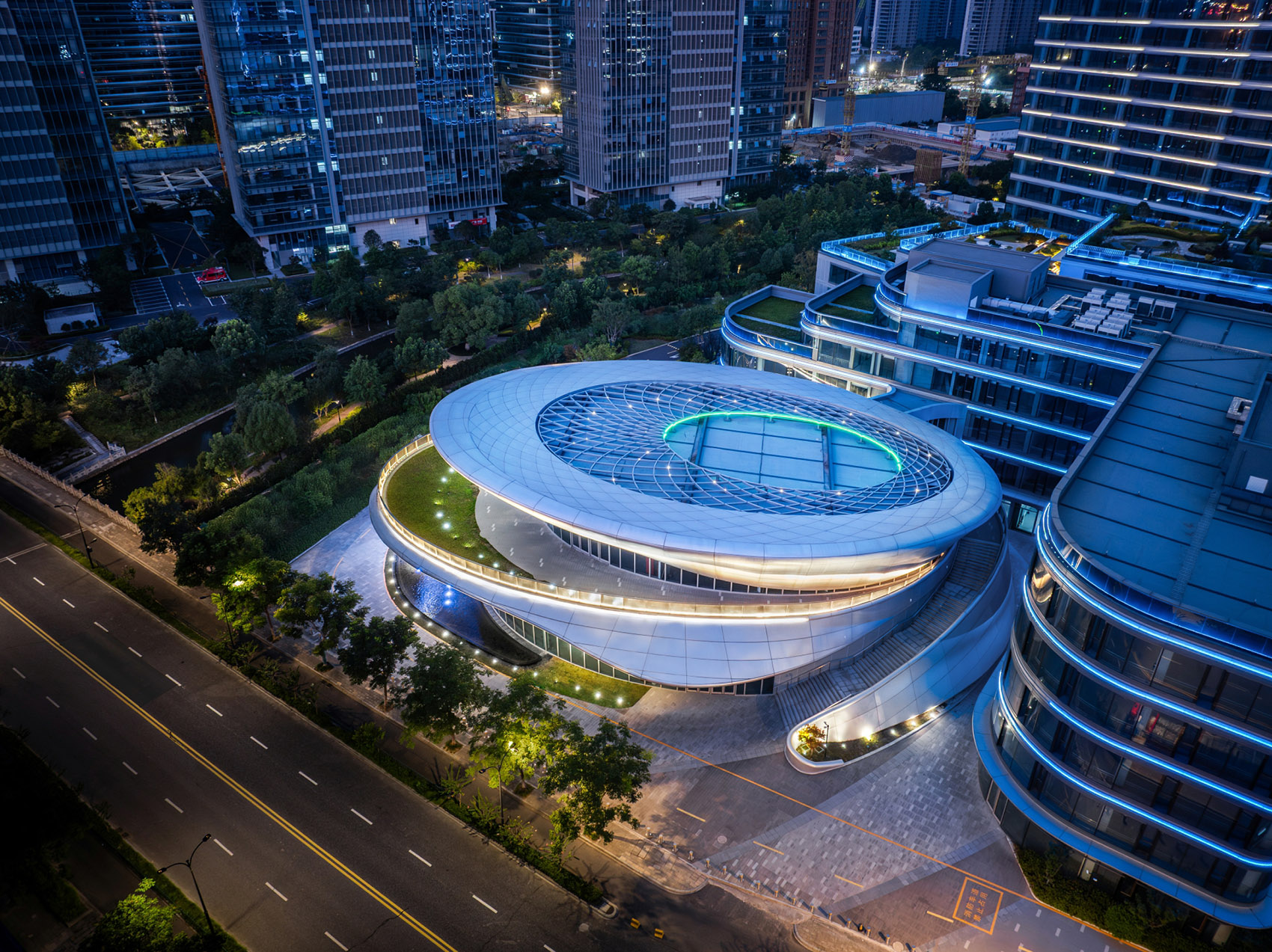 新浪智慧网谷产业园区丨中国杭州丨SEA东南设计-80