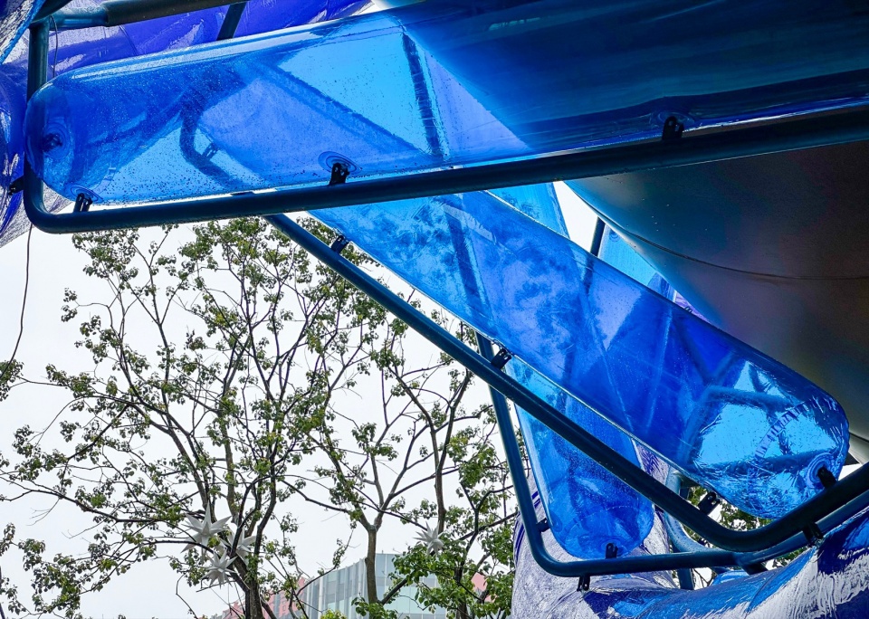 旋膜廊桥和六角金星丨中国上海丨众建筑,众建筑&友谊万岁-62