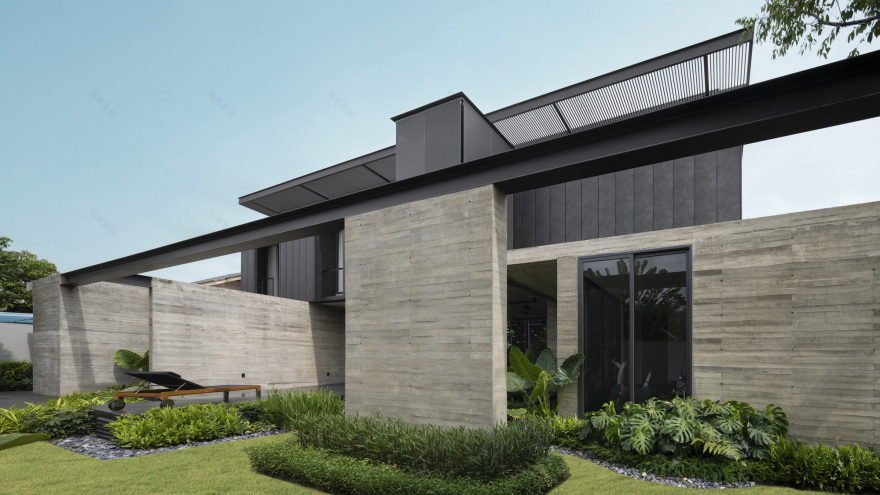 田纳西州住宅丨泰国曼谷丨IDIN Architects-10