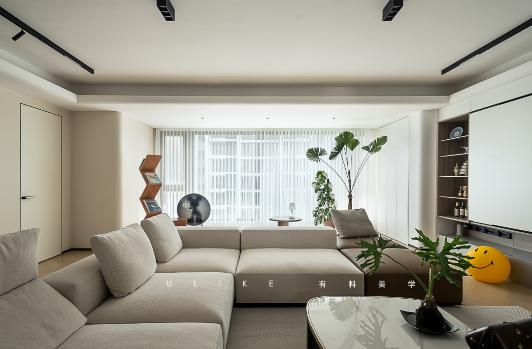 现代温馨家居,圆弧与暖色的完美融合丨YIM DESIGN-20