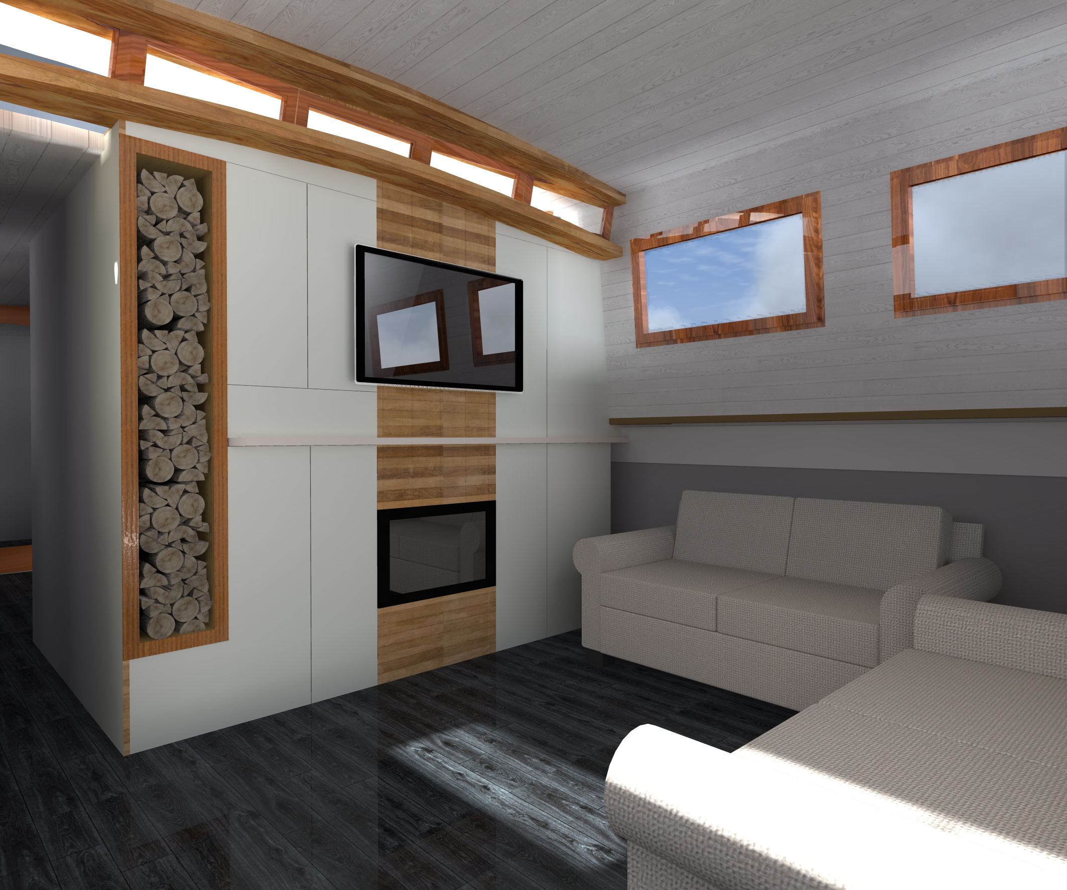 CANAL BOAT WHEELHOUSE concept 2014-30