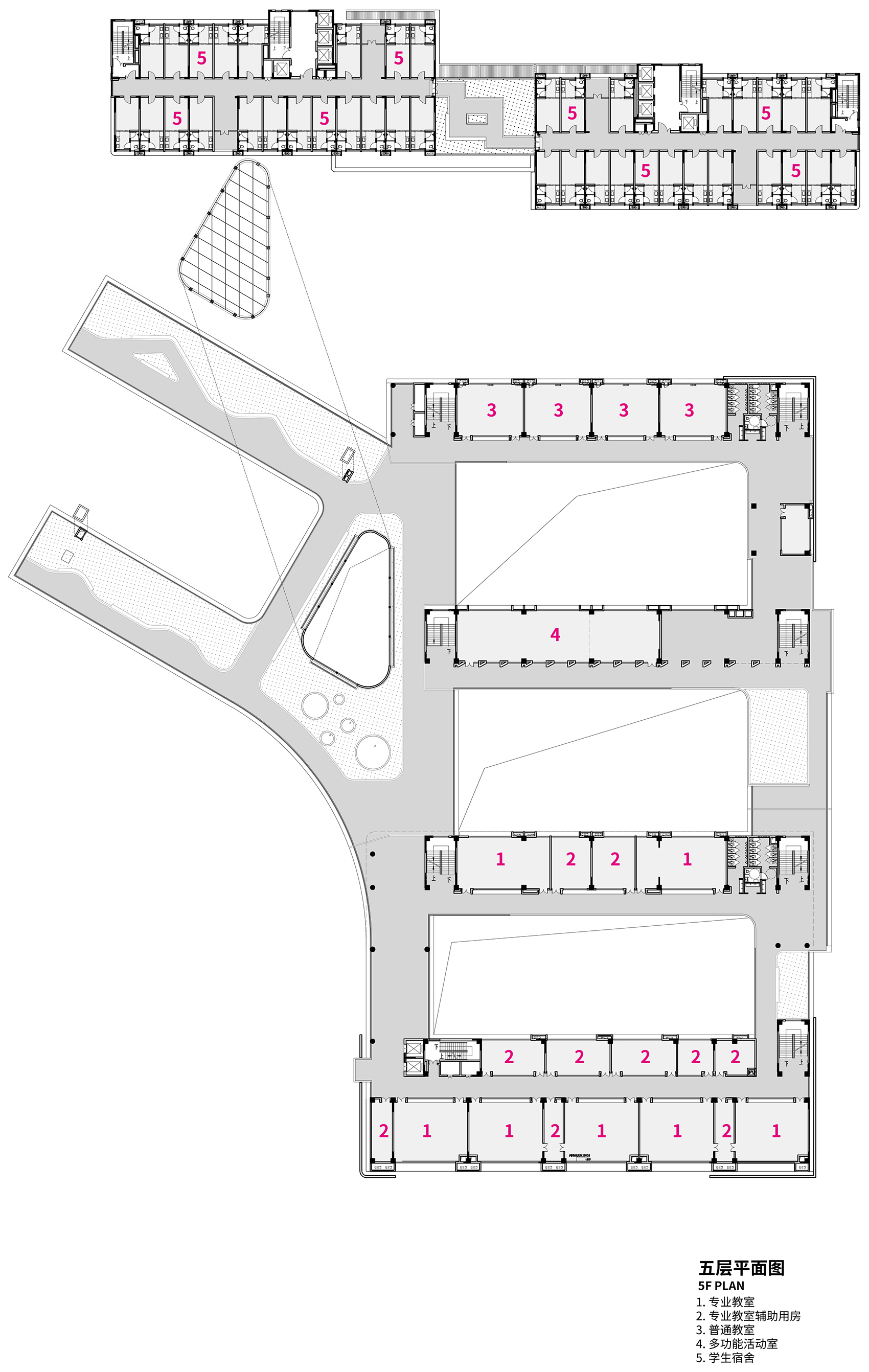 厦门市厦门大学附属科技中学五缘校区丨中国厦门丨厦门合立道工程设计集团一院一致建筑设计所-133