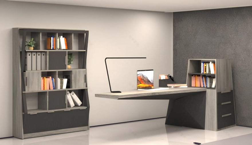 Конструктивне рішення офісного столу та шафи-2