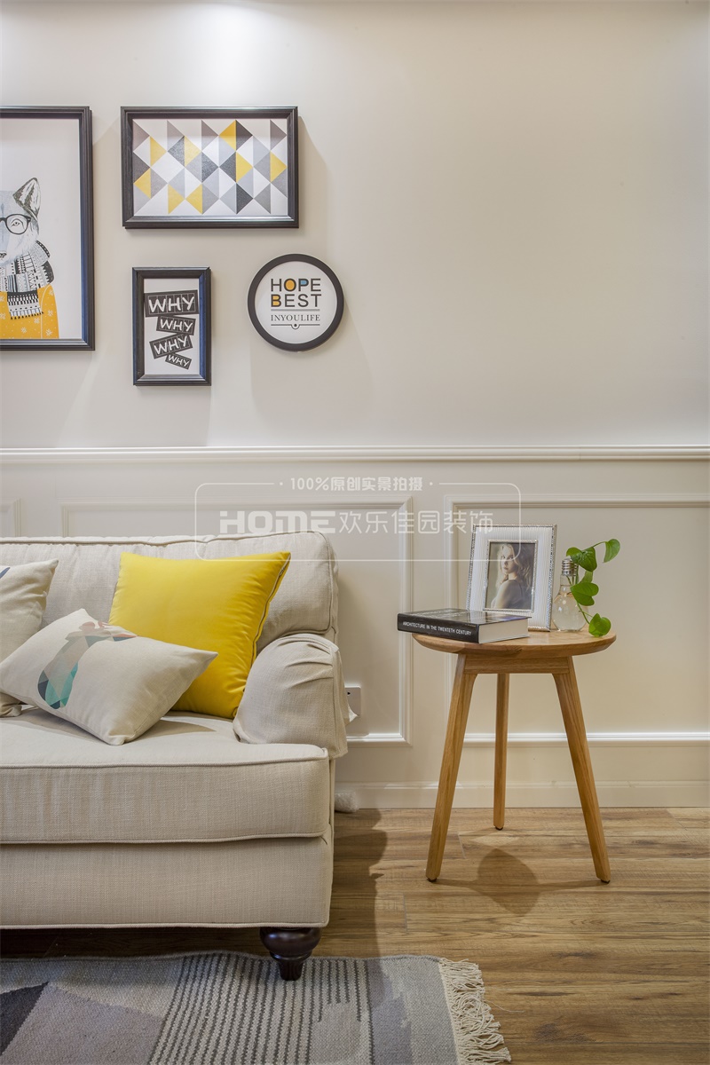 成都中粮锦云混搭风三室一厅,简约实用,空间改造巧妙-12