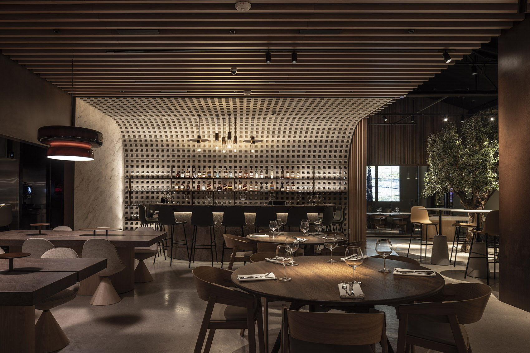 Malka餐厅丨美国丨Kimmel Eshkolot Architects-4