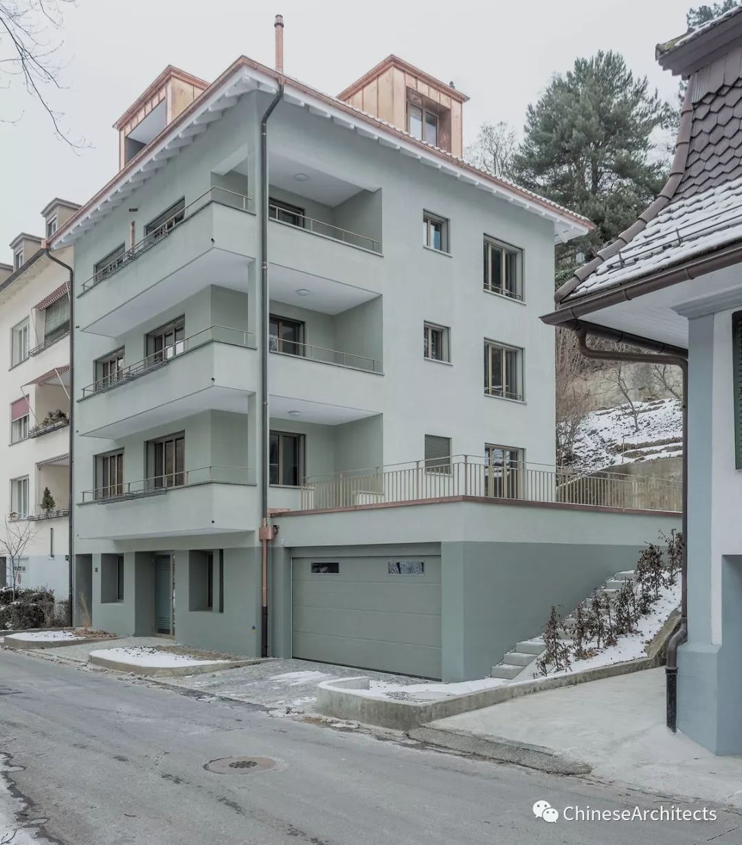 翻新与扩建的阿尔滕贝格 strasse 88 公寓楼-14