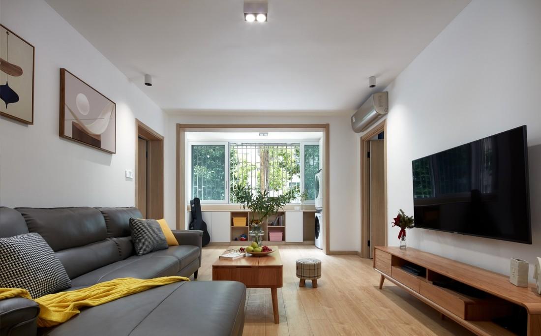 起点·设计丨平层丨78m²日式空间,在家也能宅出美好!-13