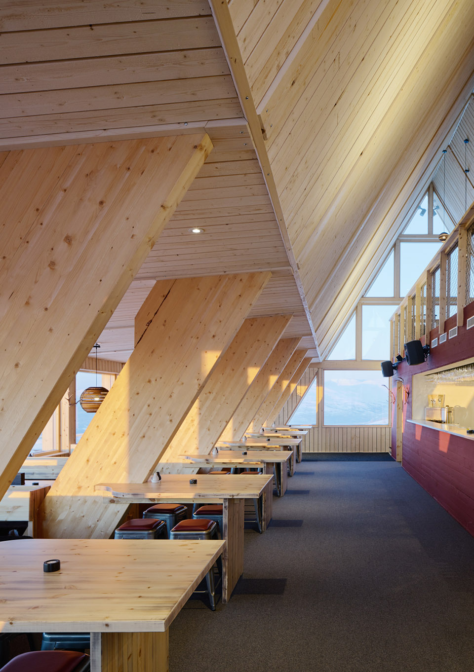 雪山木屋餐厅，瑞典 / Murman Arkitekter-51