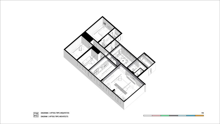 巴西公寓的 10 次翻新-16