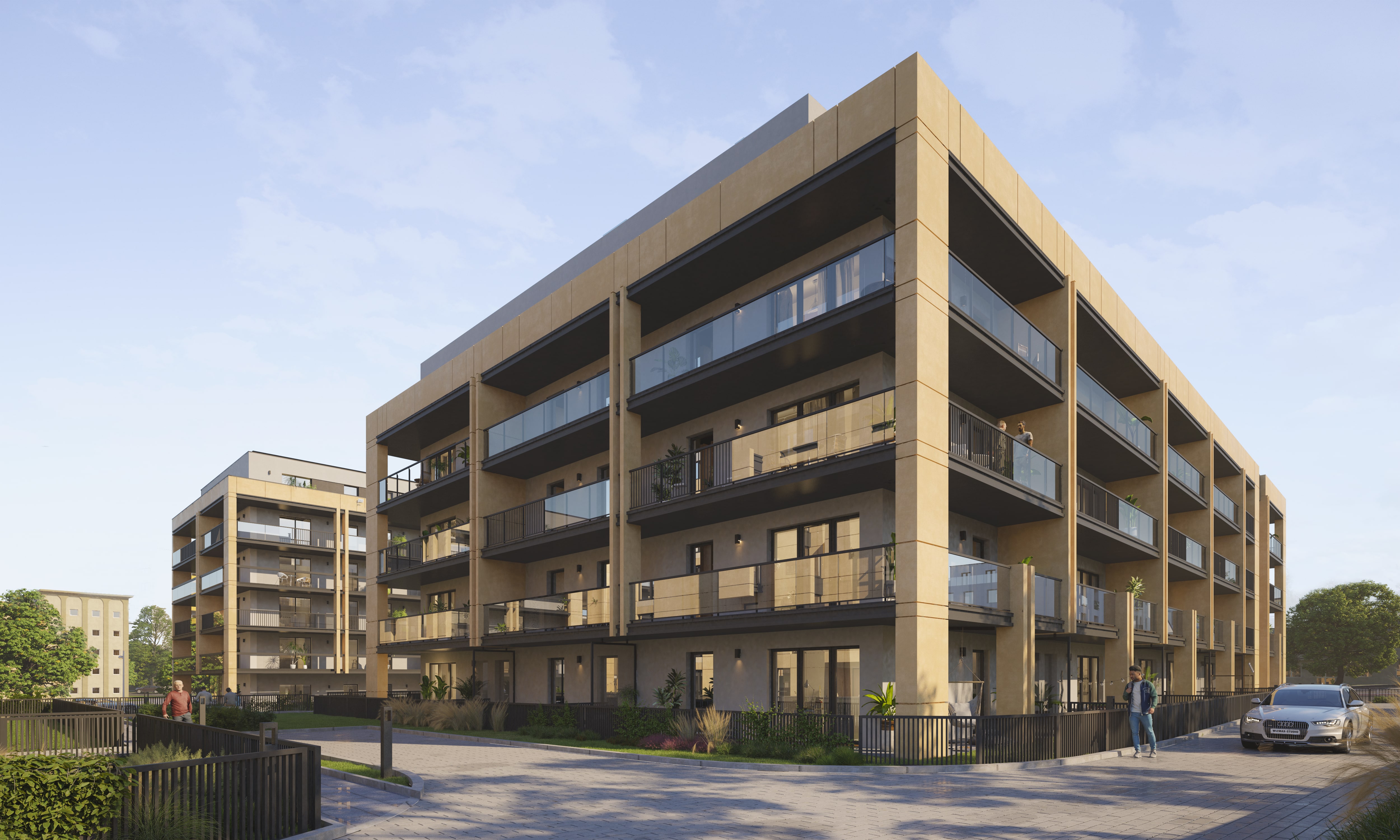 Legionów 住宅区丨波兰凯尔采丨Wizmaxstudio-11