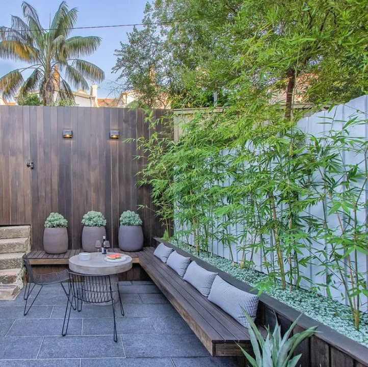 诗画般的庭院卡座设计-42