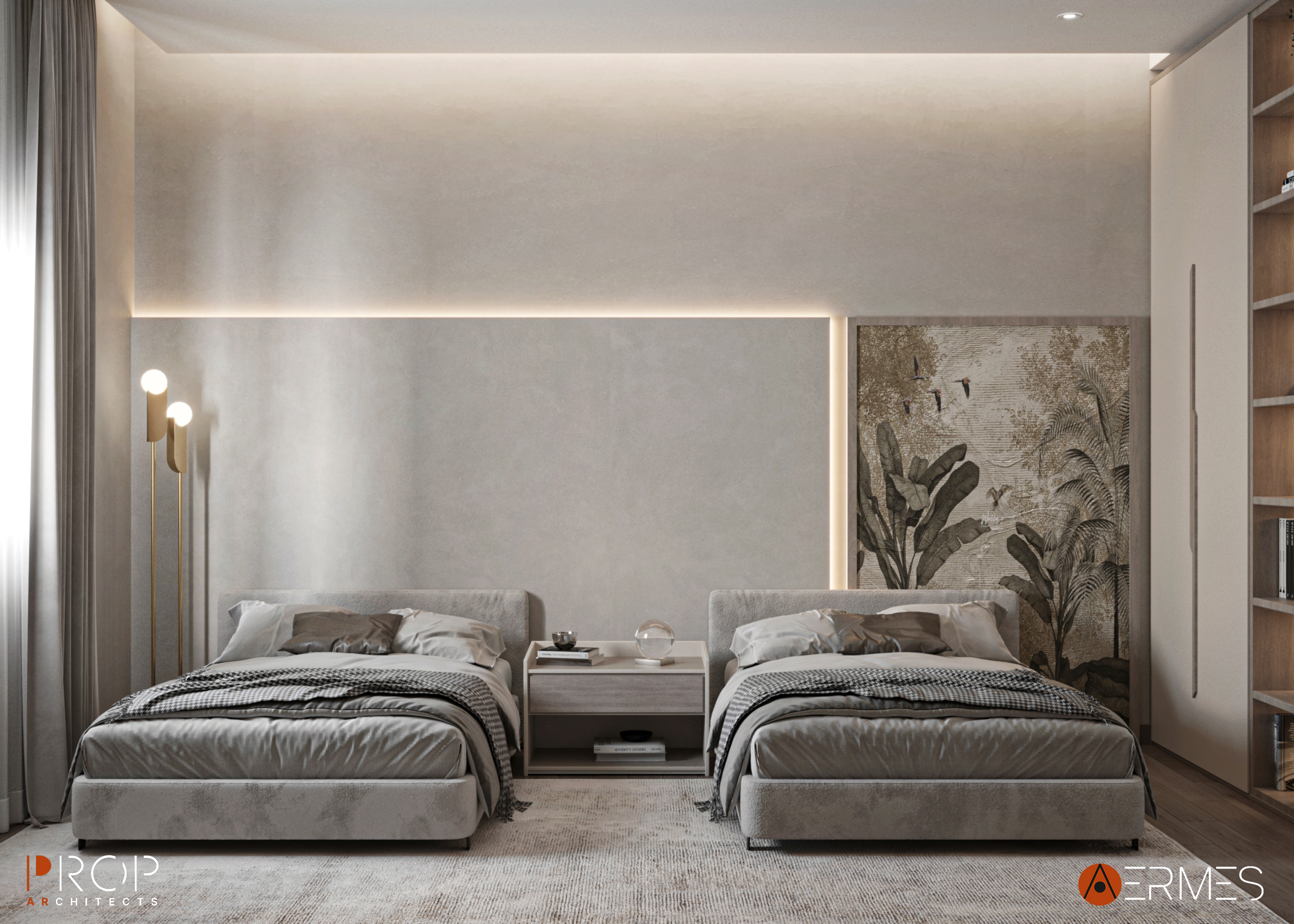 INTERIOR VILLA DESIGN（别墅室内设计）丨沙特阿拉伯吉赞丨PROP & AERMES ARCHITECTS-20