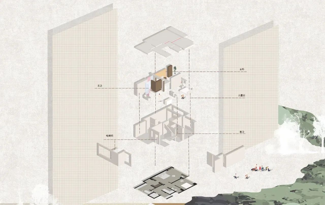 远洋天著春秋叠拼户型丨中国济南丨HI WORK STUDIO-37