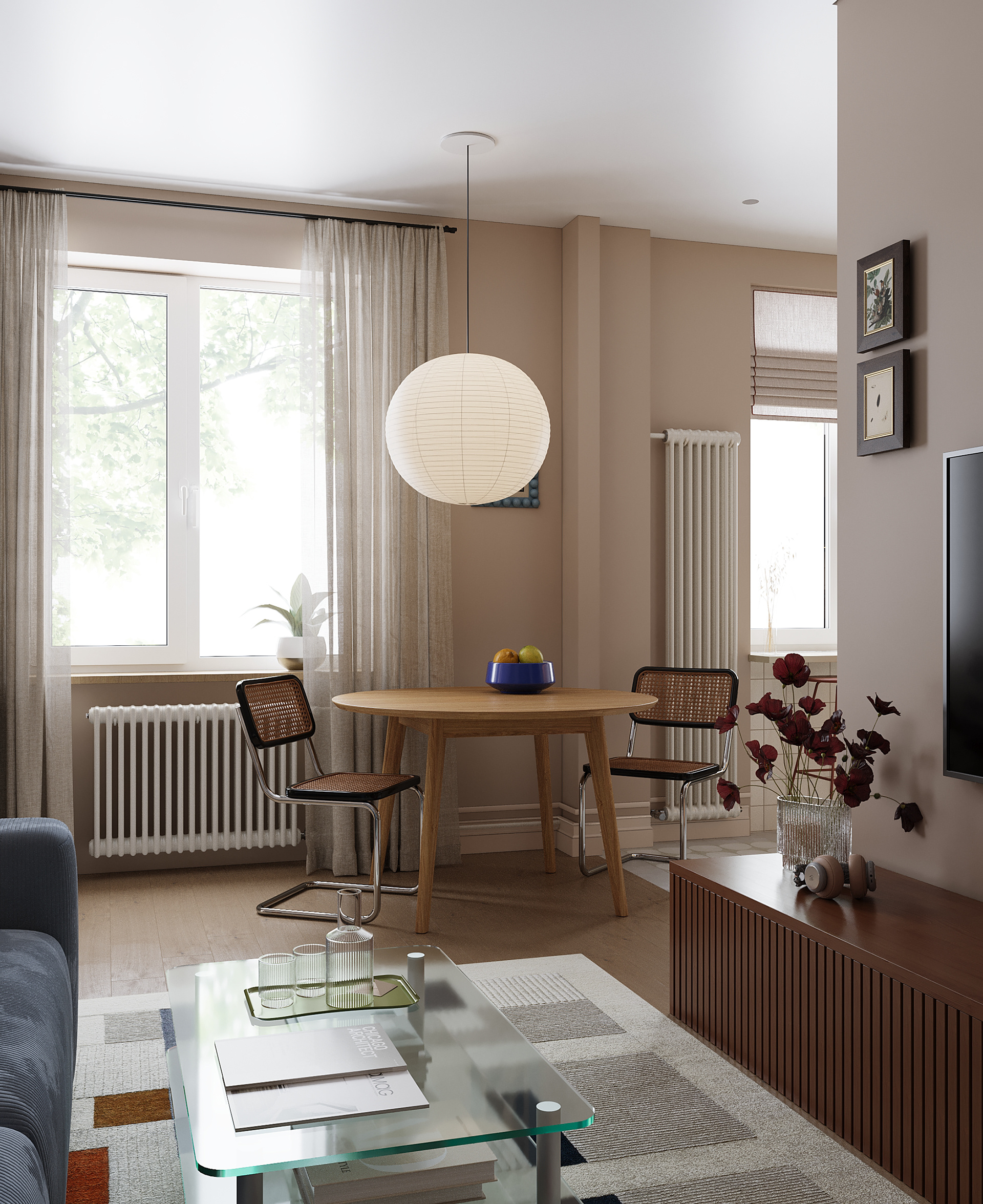 Unnatov（Юннатов）公寓设计项目丨俄罗斯莫斯科丨设计师萨沙·米哈伊洛娃-23