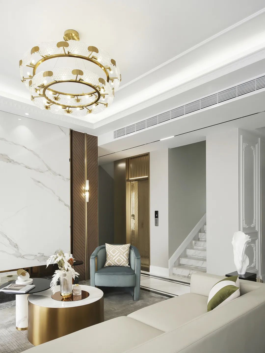 法式优雅,精致奢华 · MECA 设计 500m² 独栋别墅-16