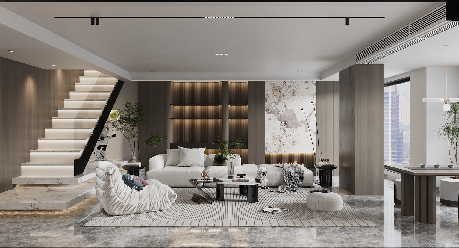 意式轻奢室内设计丨中国温州丨映象空间-3