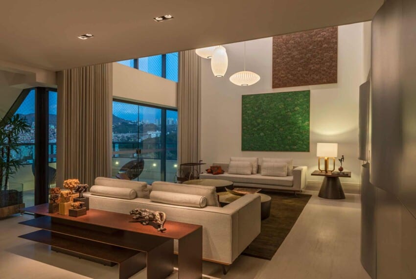 巴西贝洛奥里藏特优雅顶层公寓丨塞伦·伊万诺,路易斯·恩里克·里贝罗-32