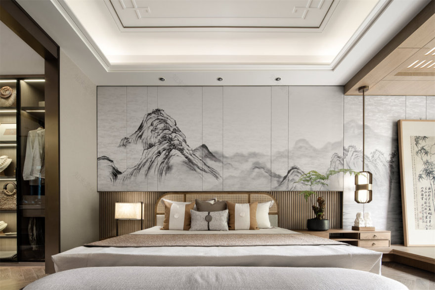 中交建发松雅院下叠样板间丨中国长沙丨元禾大千(软装),深圳盘石设计有限公司(硬装)-10