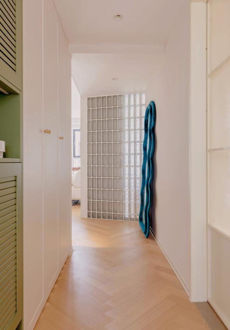 老房逆袭轻法式浪漫绿色空间-5