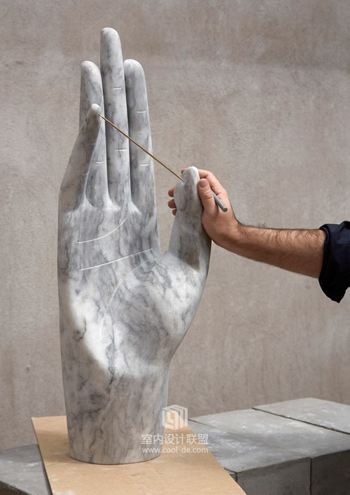 墨西哥艺术家夫妇的混凝土毛坯住宅-17