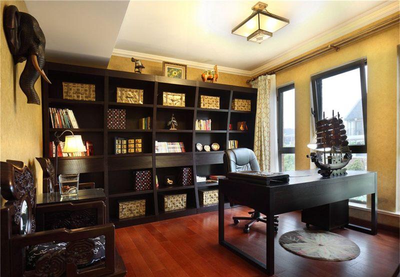 南郊中华园美式别墅风格设计实景展示-21