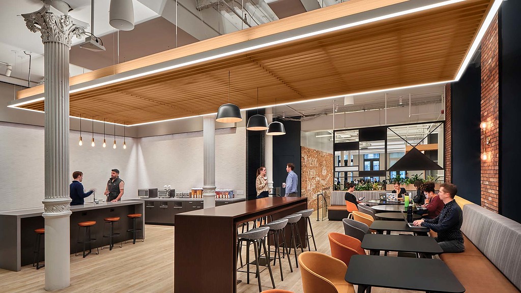 Xandr 总部 | 21 世纪创新工作坊,纽约最大动力雕塑,室内绿洲-7