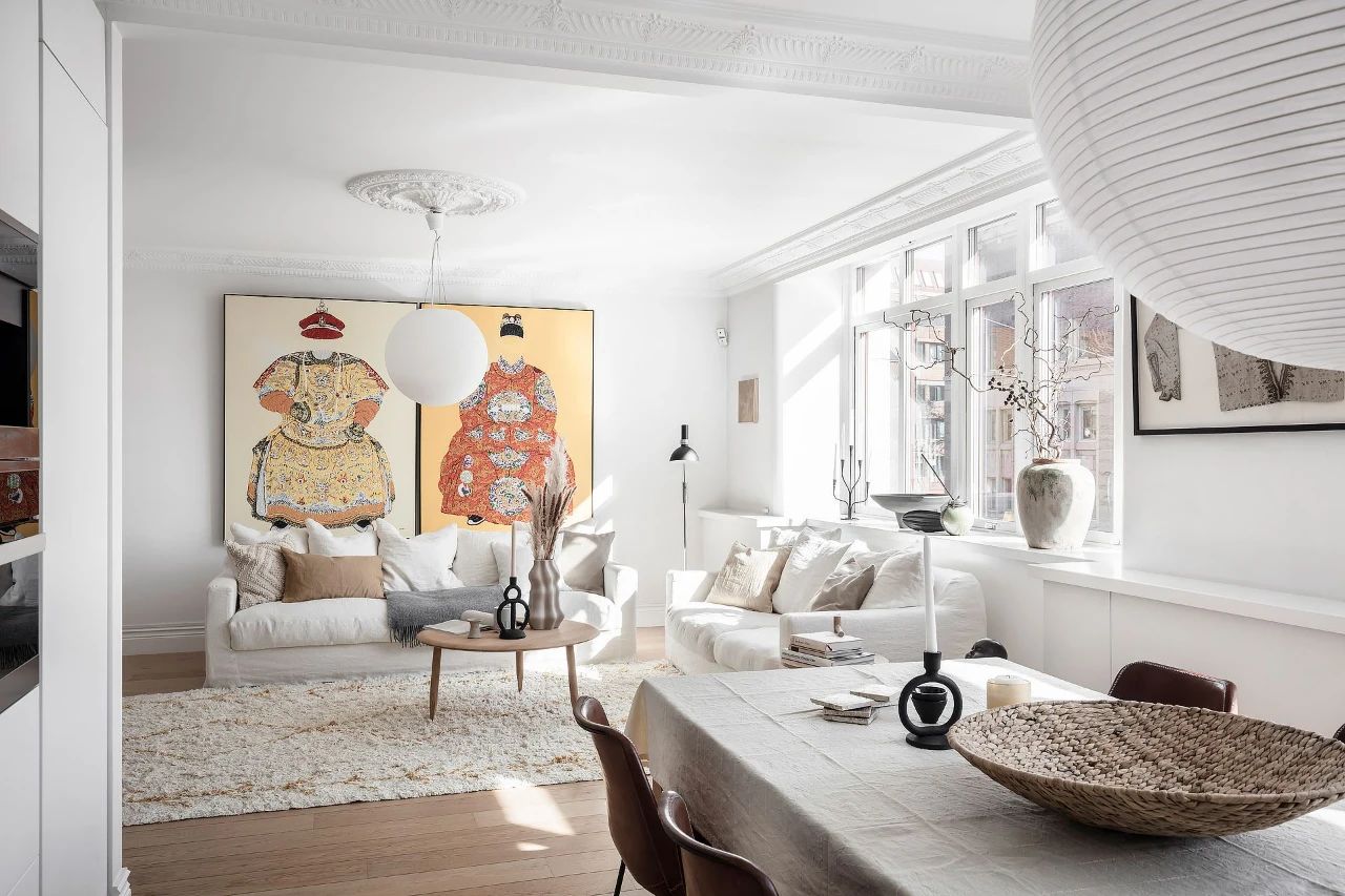 北欧风中国风混搭闺蜜同租公寓丨瑞典-31